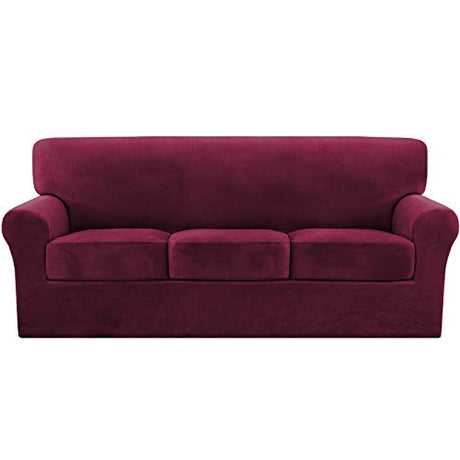 HVTRSOFA2P-3SEAT-WINE