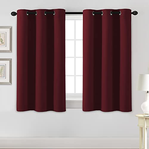 PrimeBeau Essential Blackout Thermal Insulated Curtain Drapes Set of 2 panels, 42 Series