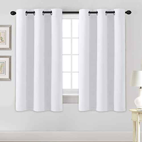 PrimeBeau Essential Blackout Thermal Insulated Curtain Drapes Set of 2 panels, 42 Series