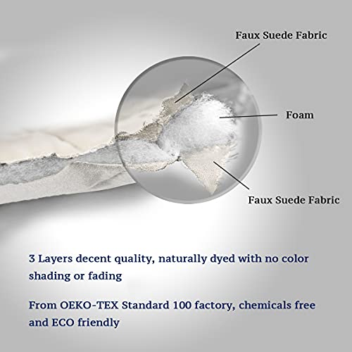 H.VERSAILTEX Reversible Quilted Recliner Covers Recliner Chair Cover Water Resistant Furniture Protector Washable Couch Cover with Elastic Straps for Kids, Pets (Recliner, Ivory/Beige)