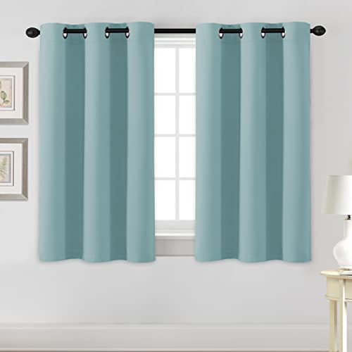 PrimeBeau Essential Blackout Thermal Insulated Curtain Drapes Set of 2 panels, 42 Series
