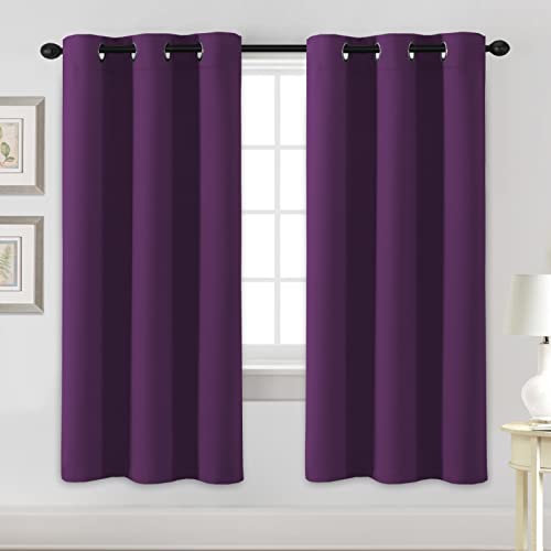 PrimeBeau Essential Blackout Thermal Insulated Curtain Drapes Set of 2 panels, 42 Series