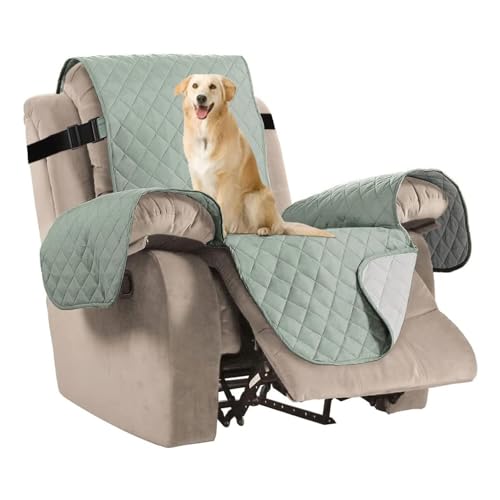PrimeBeau Reversible Quilted Recliner & Oversize Recliner Covers - Stylish Furniture Protection & Decor Enhancement