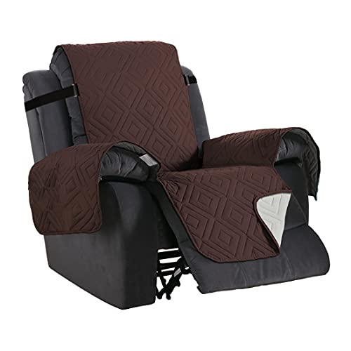 PrimeBeau New Diamond Quilted Recliner Covers Water Resistant Protector