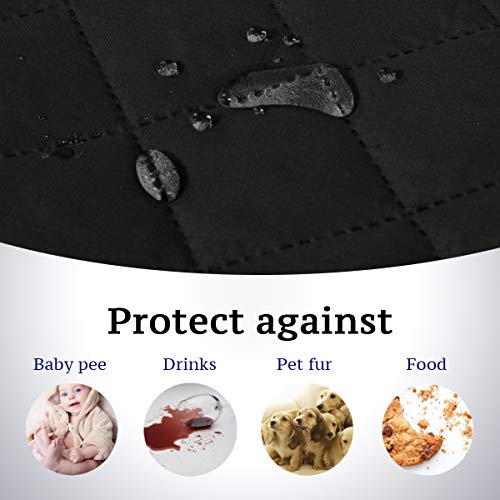 H.Versailtex Reversible Sofa Covers Water Repellent Chair Slipcover for Dogs Pets Furniture Protector