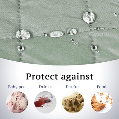 PrimeBeau Reversible Quilted Recliner & Oversize Recliner Covers - Stylish Furniture Protection & Decor Enhancement