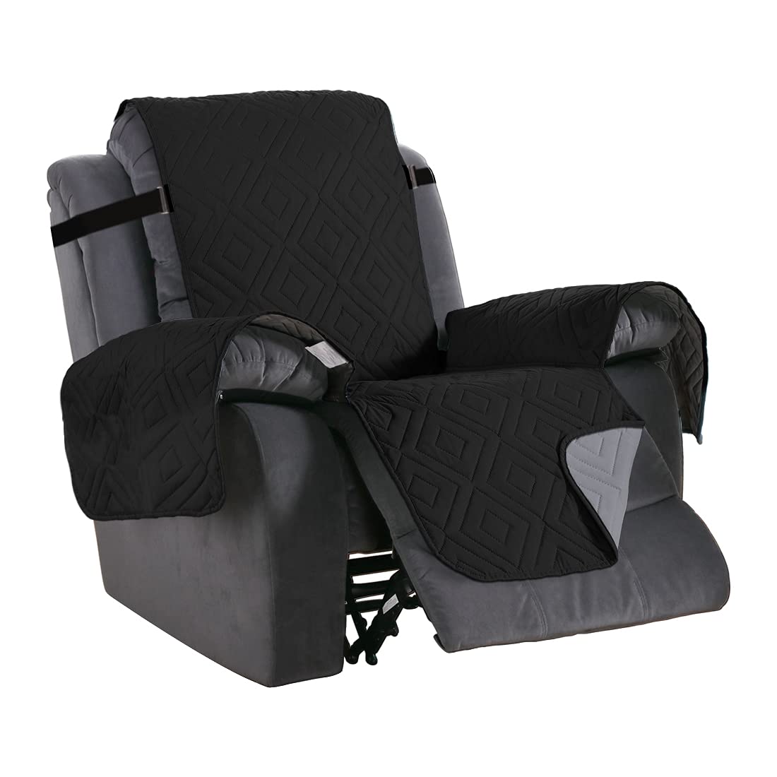 PrimeBeau New Diamond Quilted Recliner Covers Water Resistant Protector