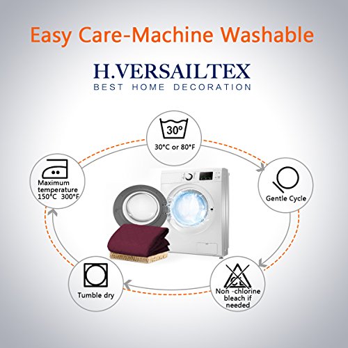 H.VERSAILTEX Reversible Quilted Recliner Covers Recliner Chair Cover Water Resistant Furniture Protector Washable Couch Cover with Elastic Straps for Kids, Pets (Recliner, Red/Tan)