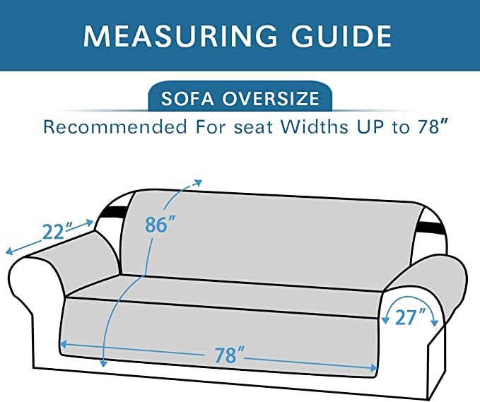 PrimeBeau Water Repellent Sofa Slipcover for Dogs Couch Protector Reversible Sofa Slipcover, Furniture Protector for Pets(1 Piece)