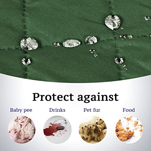 PrimeBeau Reversible Quilted Recliner & Oversize Recliner Covers - Stylish Furniture Protection & Decor Enhancement