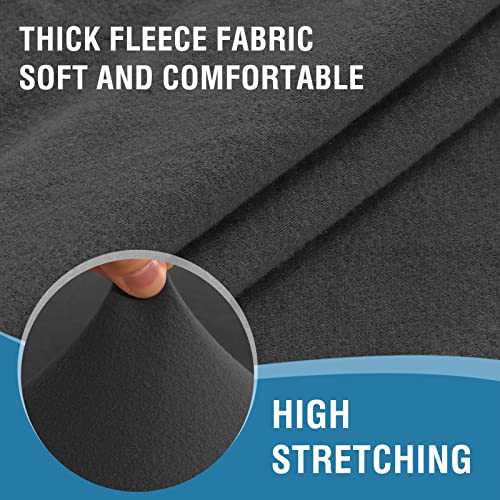 PrimeBeau 2023 Version Armchair Cover 1-Piece Stretch Couch Covers for 1 Cushion Couch Sofa Cover Spandex Non Slip Soft Form Fit Furniture Protector with Elastic Bottom