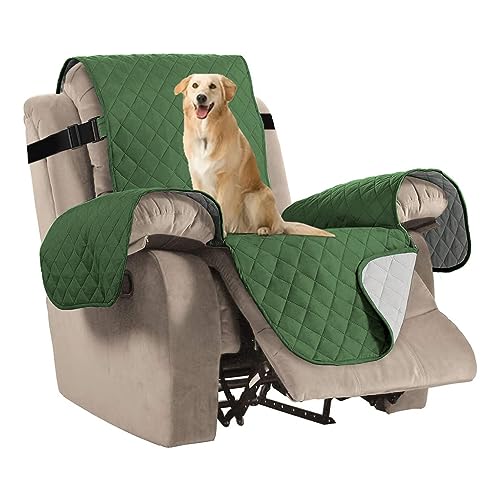PrimeBeau Reversible Quilted Recliner & Oversize Recliner Covers - Stylish Furniture Protection & Decor Enhancement