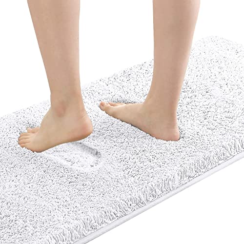 PrimeBeau Bathroom Rug Tufted Bath Mat Non Slip Area Rug,Extra Soft Absorbent Shaggy Kitchen Rug Microfiber Fast Dry- 1 Piece
