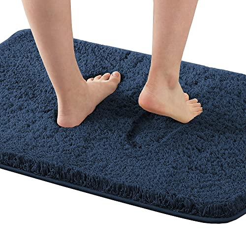 PrimeBeau Bathroom Rug Tufted Bath Mat Non Slip Area Rug,Extra Soft Absorbent Shaggy Kitchen Rug Microfiber Fast Dry- 1 Piece