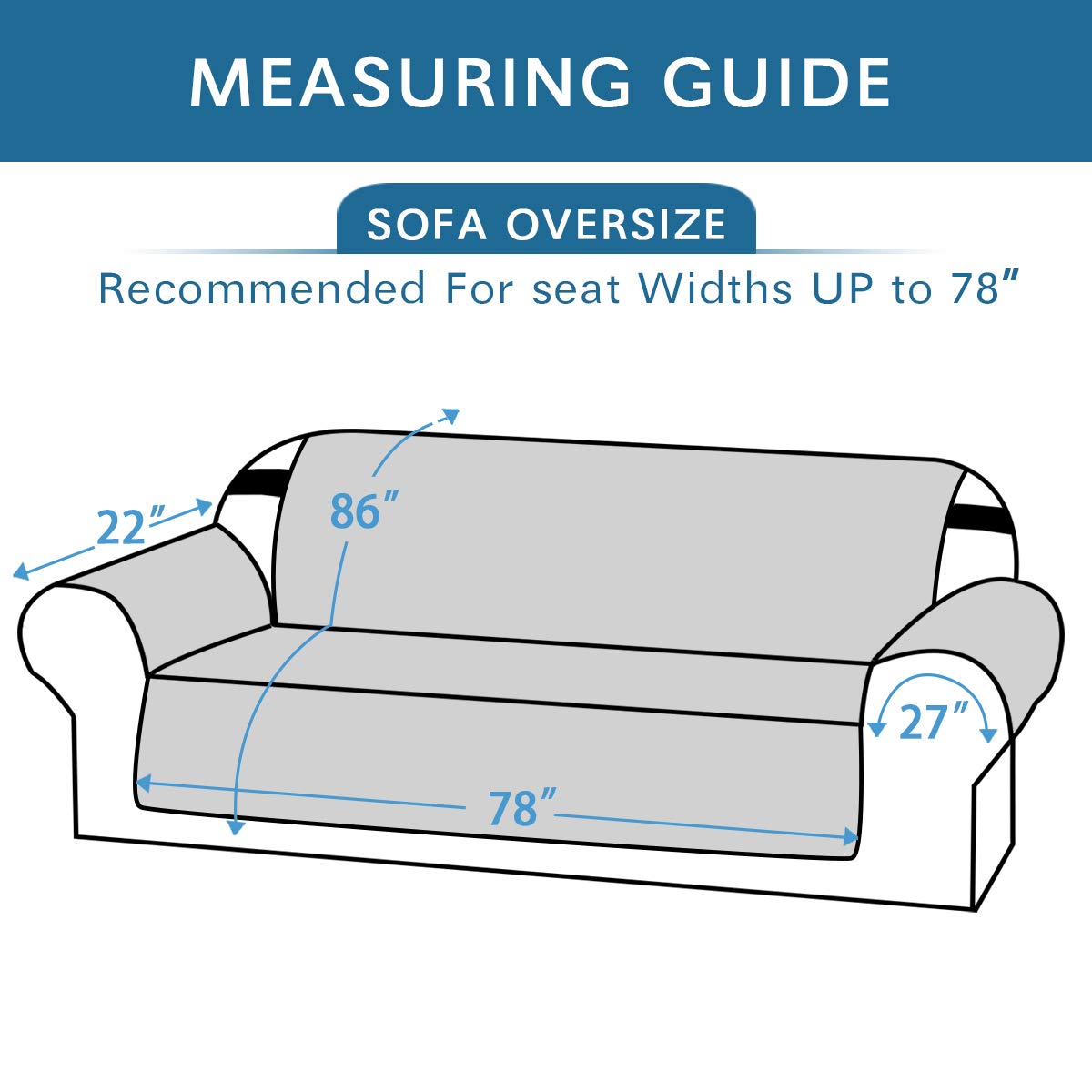 PrimeBeau Water Repellent Sofa Slipcover for Dogs Couch Protector Reversible Sofa Slipcover, Furniture Protector for Pets(1 Piece)