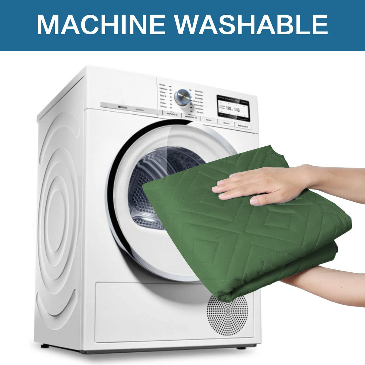 PrimeBeau New Diamond Quilted Recliner Covers Water Resistant Protector