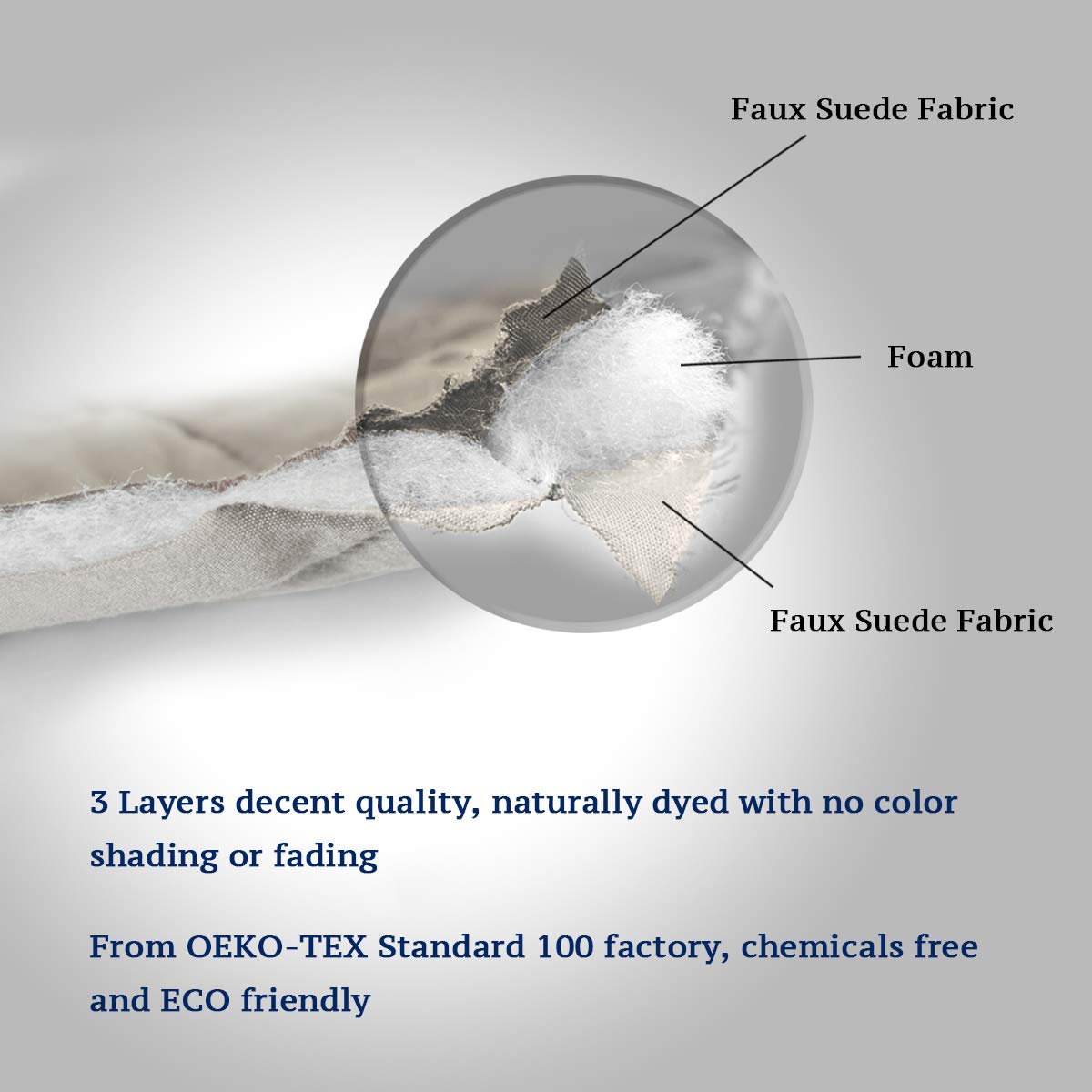 H.VERSAILTEX Reversible Quilted Recliner Covers Recliner Chair Cover Water Resistant Furniture Protector Washable Couch Cover with Elastic Straps for Kids, Pets (Oversized Recliner, Khaki/Beige)