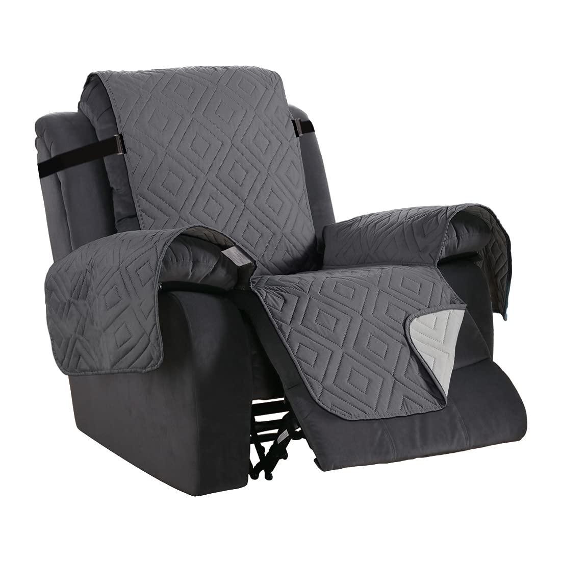 PrimeBeau New Diamond Quilted Recliner Covers Water Resistant Protector