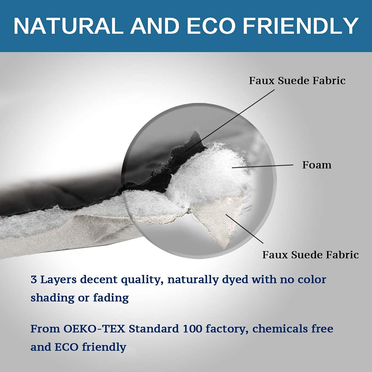 PrimeBeau Reversible Sofa & Oversize Sofa Cover Furniture Protector Anti-Slip Water Resistant 2 Inch Wide Elastic Straps Couch Covers