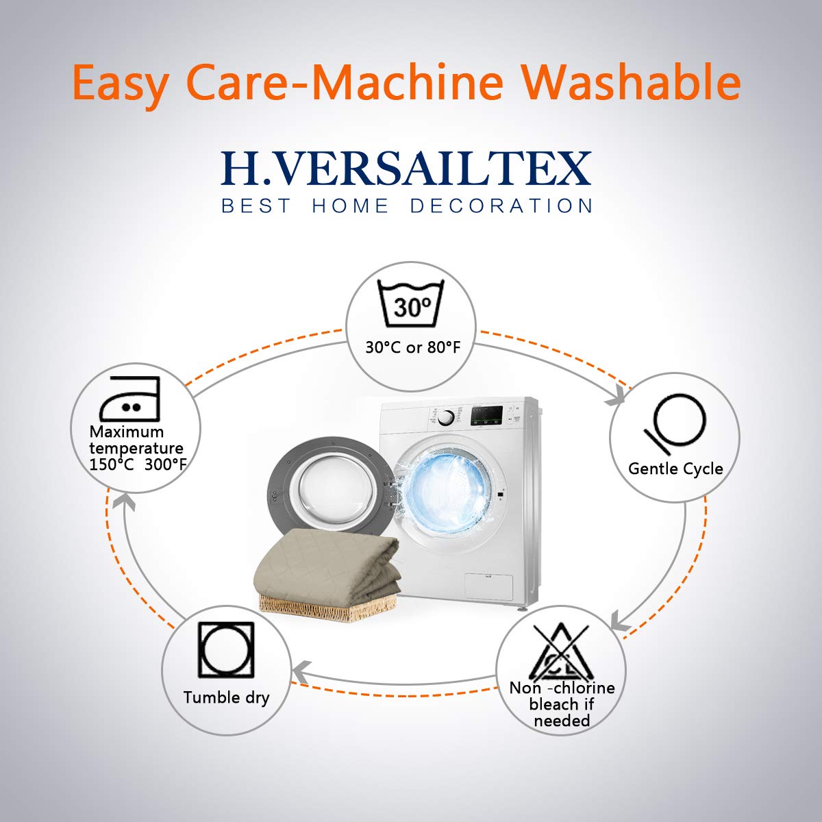 PrimeBeau Reversible Quilted Recliner & Oversize Recliner Covers - Stylish Furniture Protection & Decor Enhancement