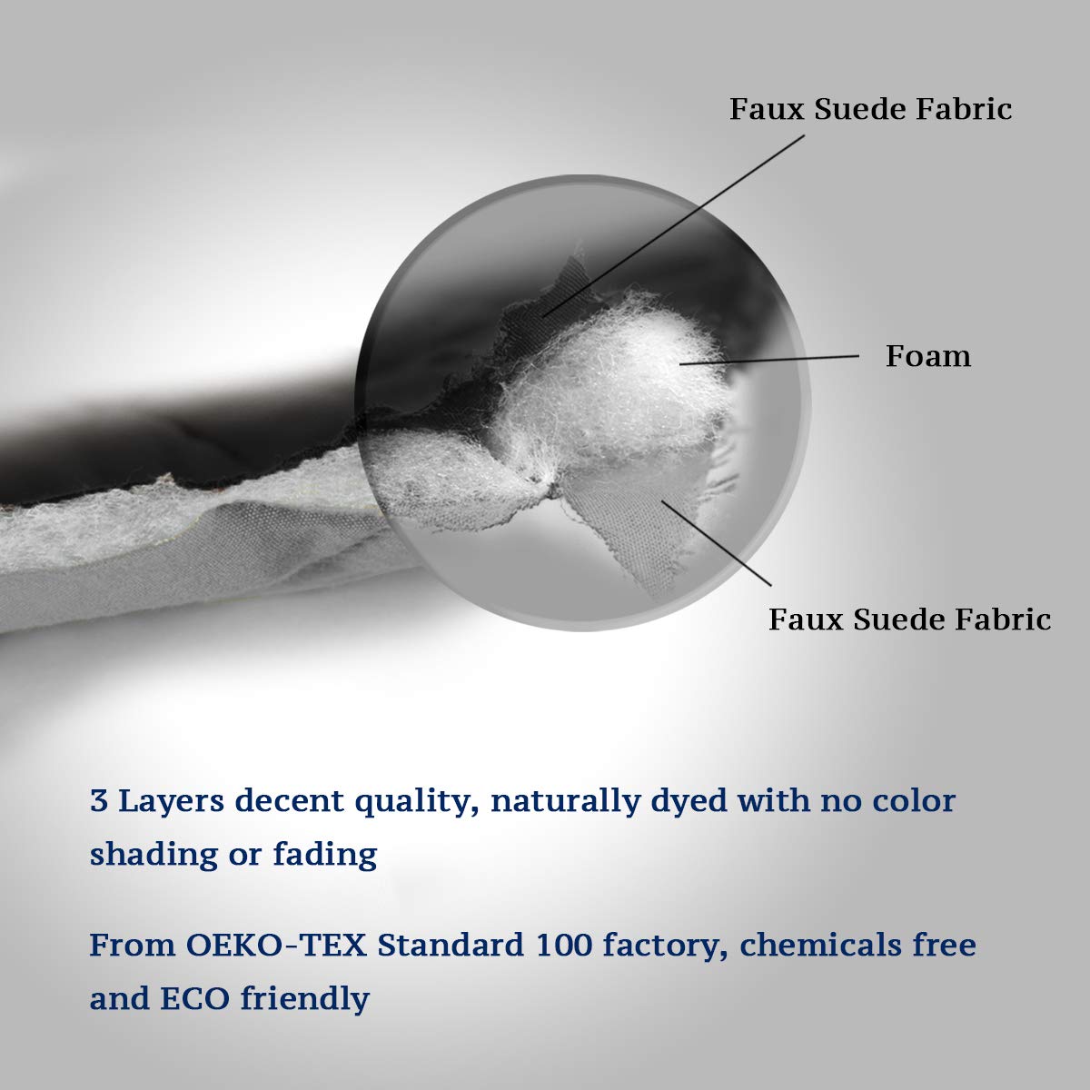 H.VERSAILTEX Reversible Quilted Recliner Covers Recliner Chair Cover Water Resistant Furniture Protector Washable Couch Cover with Elastic Straps for Kids, Pets (Recliner, Black/Grey)