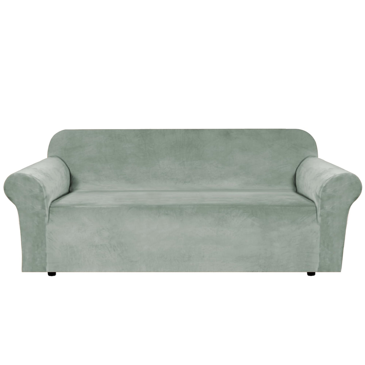 PrimeBeau Stretch Velvet Sofa Covers Large Couch Covers Sofa Slipcovers Furniture Protector Soft with Non Slip Elastic Bottom, Feature Thick Comfy Rich Velour