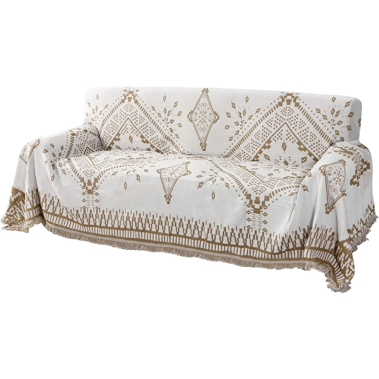 H.Versailtex Cotton Sofa Covers Couch Cover
