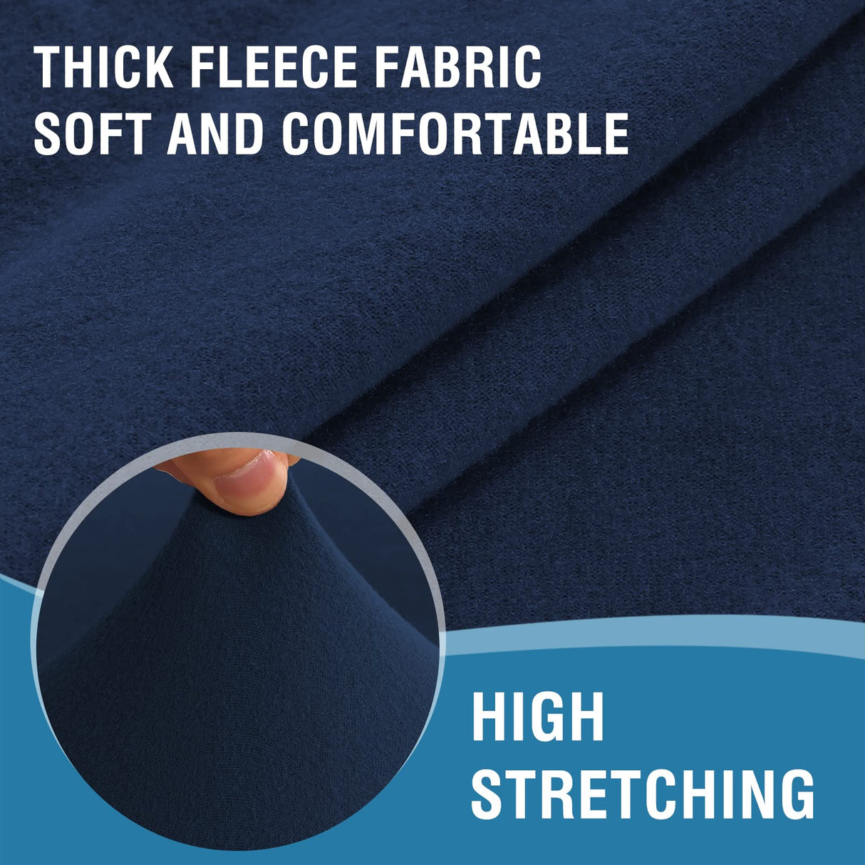 PrimeBeau 4 Pieces T Cushion Sofa Slipcovers Couch Cover for 3 Cushion Couch Non Slip Super Stretch Soft Washable Furniture Protector with 3 Individual T Cushion Covers