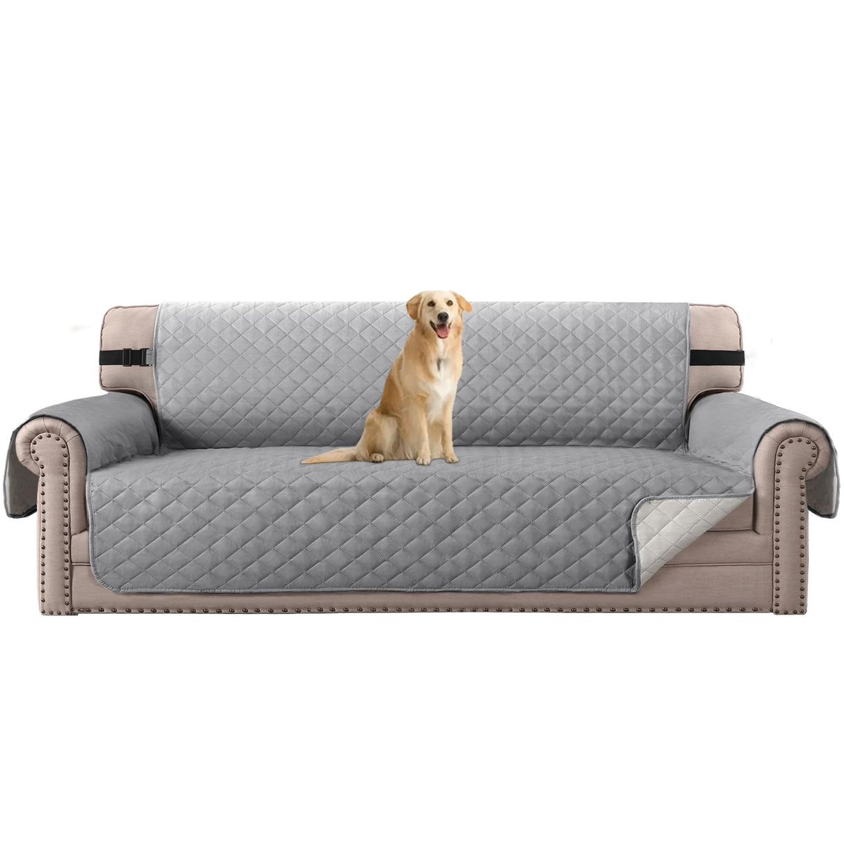 PrimeBeau Water Repellent Sofa Slipcover for Dogs Couch Protector Reversible Sofa Slipcover, Furniture Protector for Pets(1 Piece)