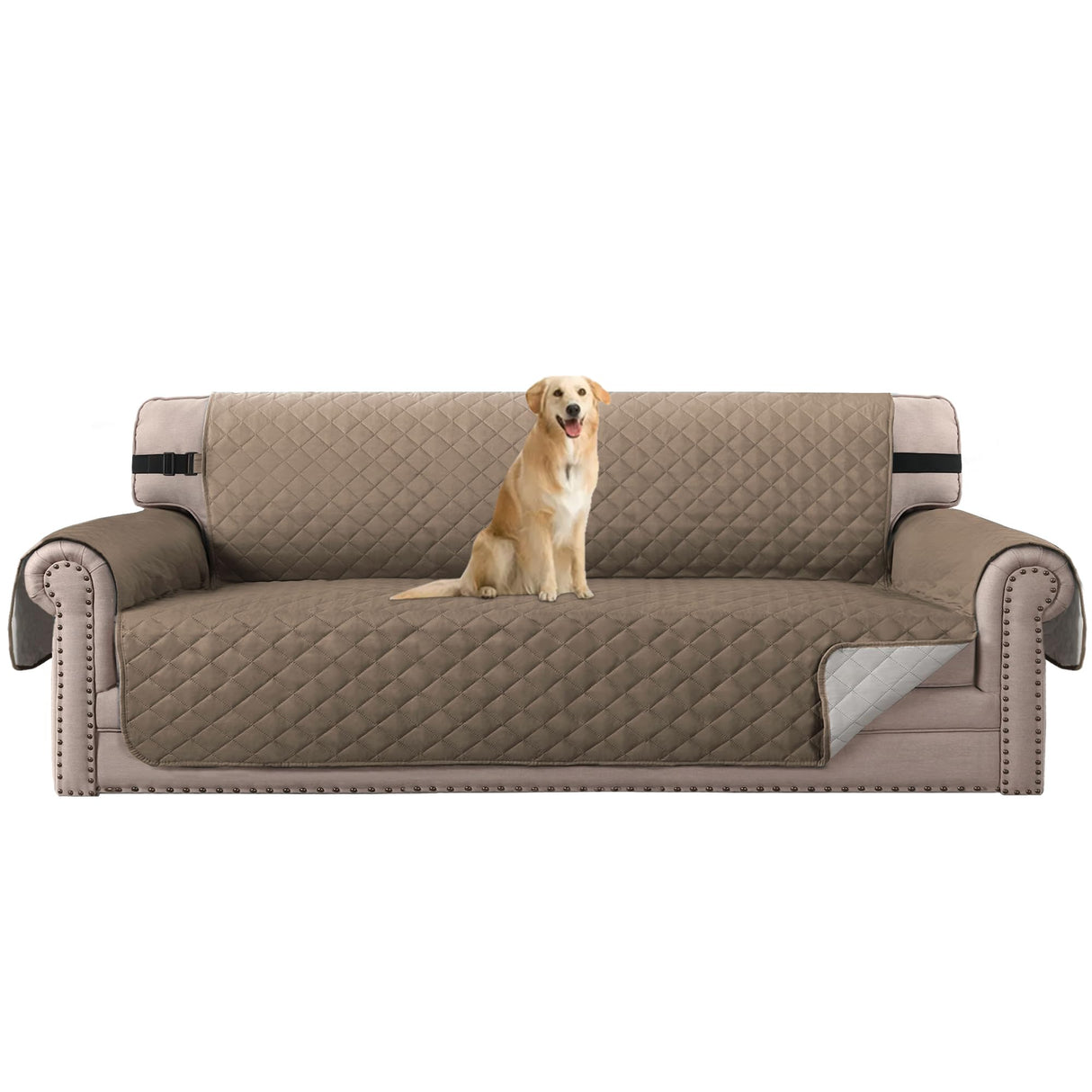 PrimeBeau Water Repellent Sofa Slipcover for Dogs Couch Protector Reversible Sofa Slipcover, Furniture Protector for Pets(1 Piece)