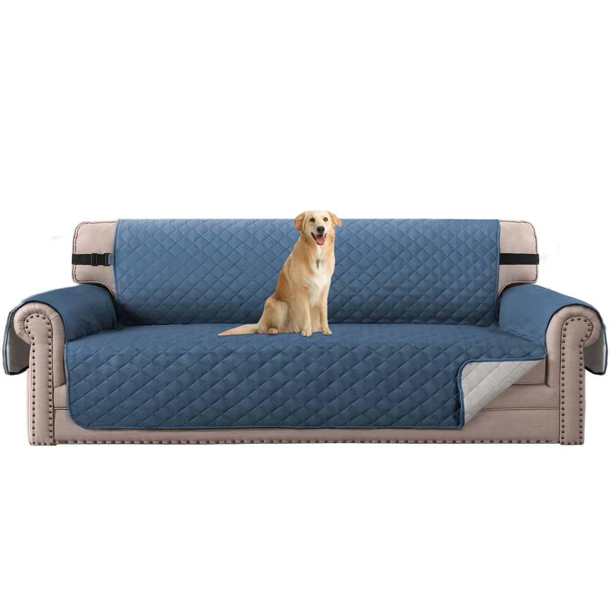 PrimeBeau Water Repellent Sofa Slipcover for Dogs Couch Protector Reversible Sofa Slipcover, Furniture Protector for Pets(1 Piece)