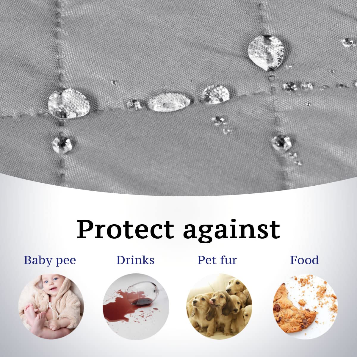 PrimeBeau Reversible Quilted Recliner & Oversize Recliner Covers - Stylish Furniture Protection & Decor Enhancement