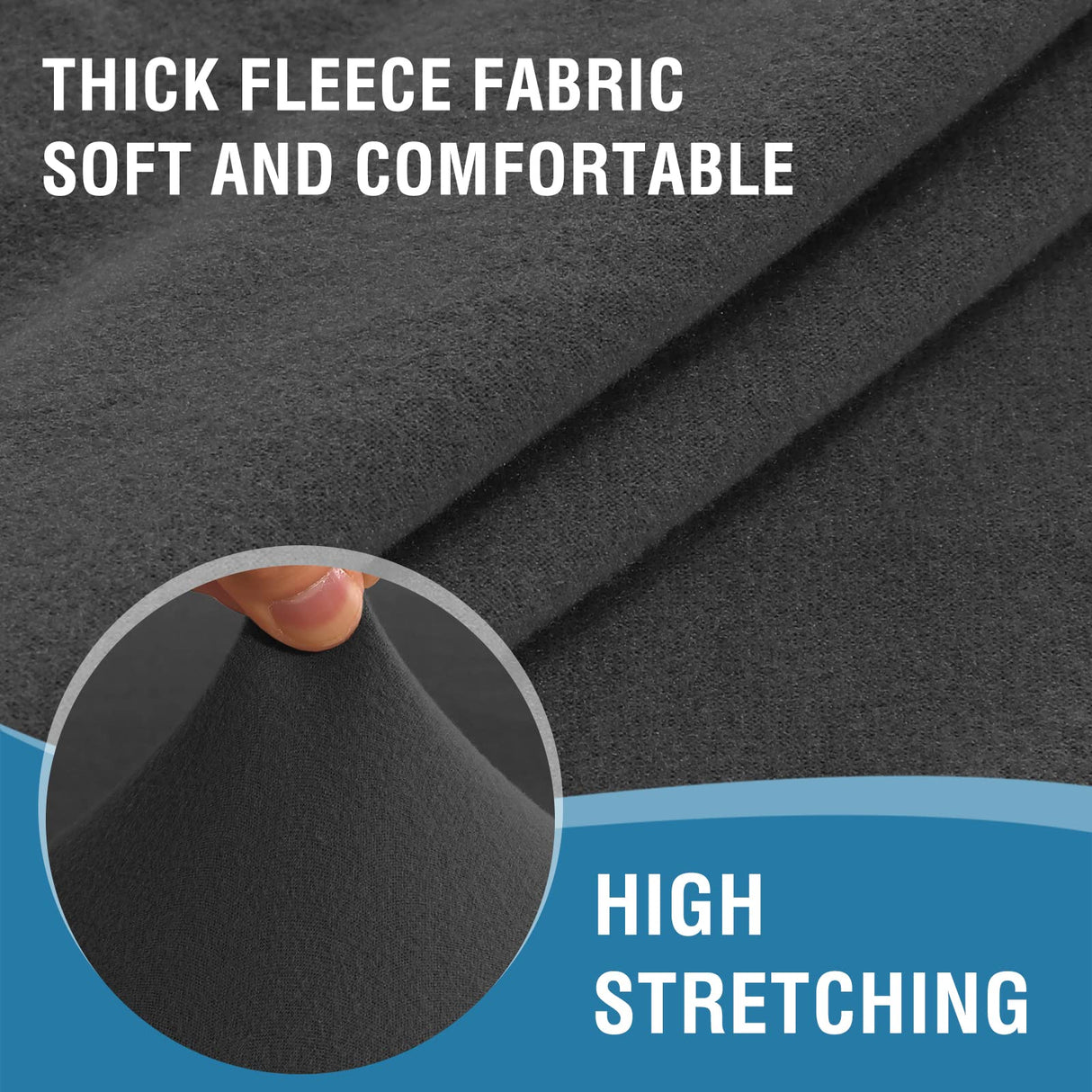 PrimeBeau 4 Pieces T Cushion Sofa Slipcovers Couch Cover for 3 Cushion Couch Non Slip Super Stretch Soft Washable Furniture Protector with 3 Individual T Cushion Covers