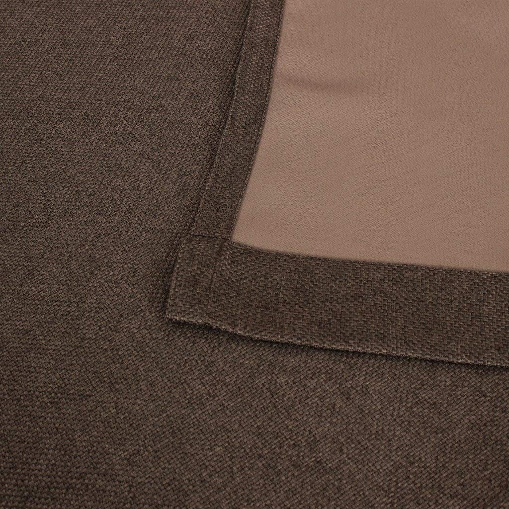 PrimeBeau Faux Linen Room Darkening/Room Dividing Curtain Draper Extra Wide & Long