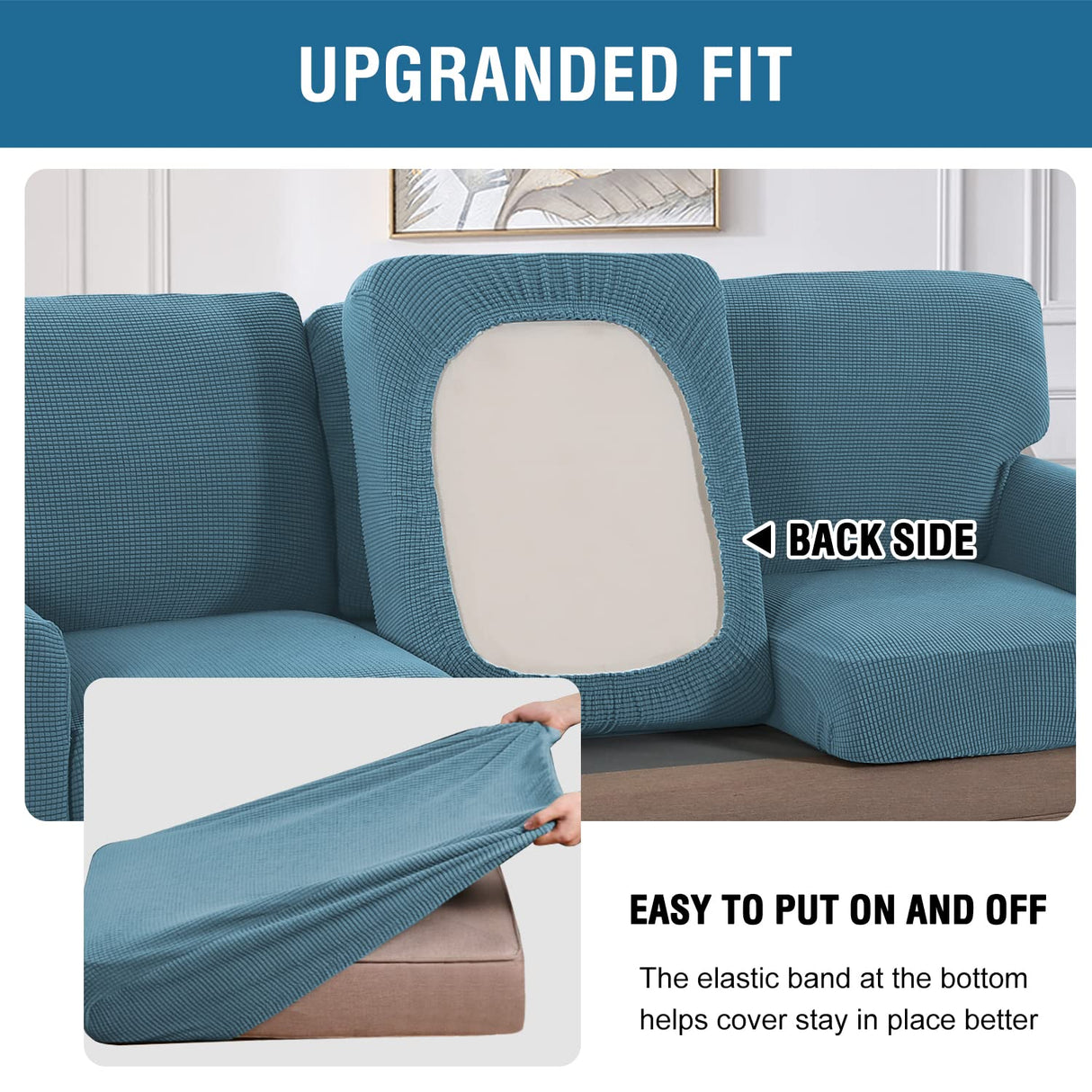 Multi-Pieces Chair Covers Stretch Couch Covers