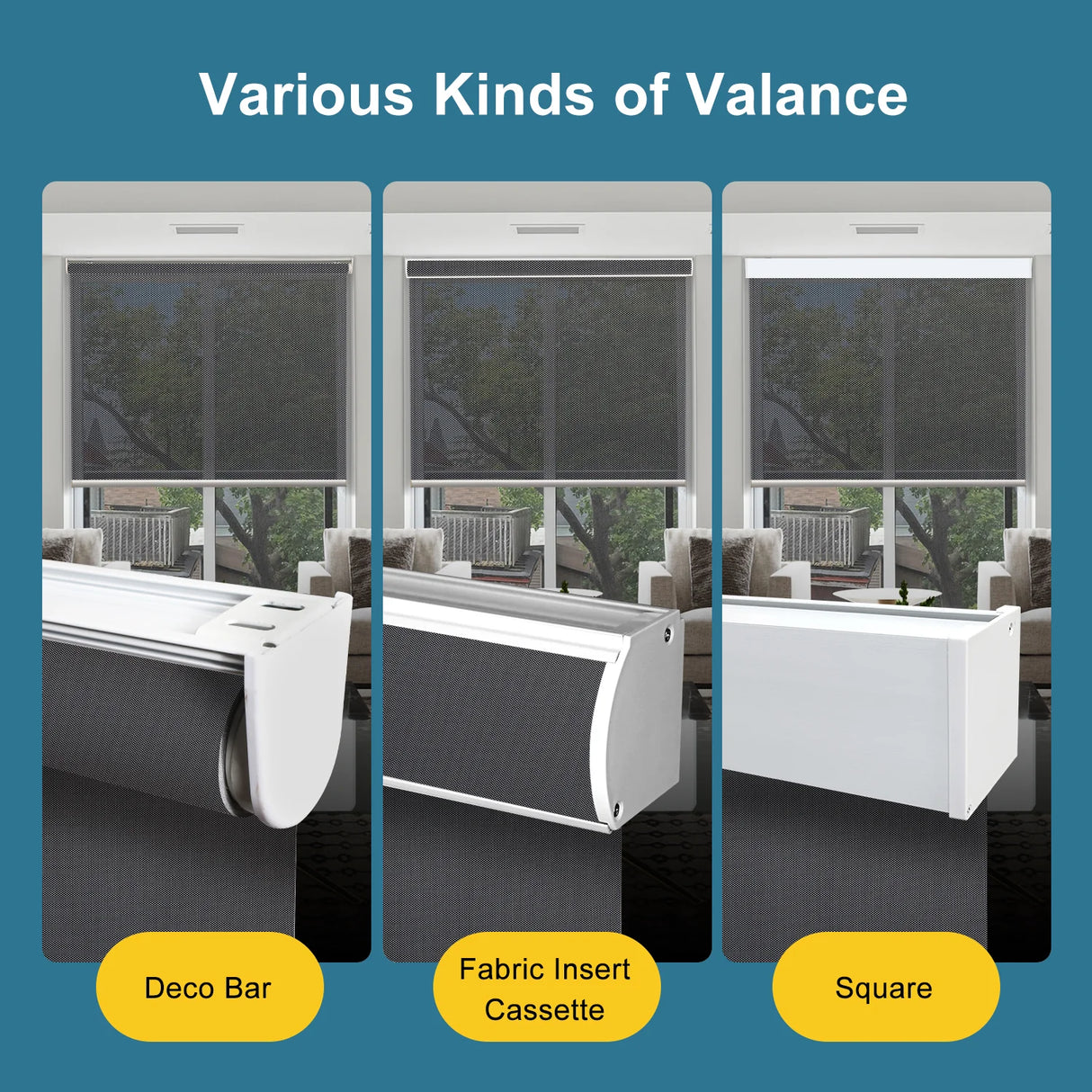 5% Flight Filter Motorized Roller Solar Shade Aventus Series