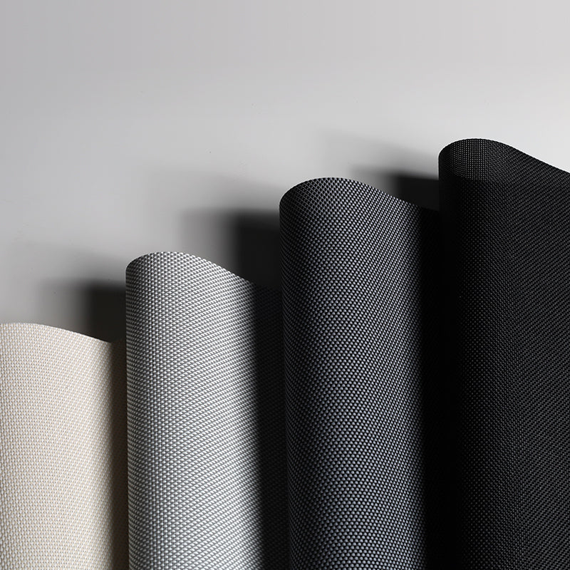 5% Flight Filter Motorized Roller Solar Shade Aventus Series