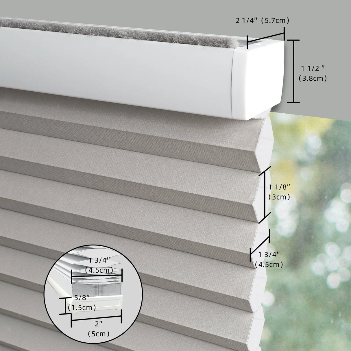 Motorized Light Filtering Cellular Shades Nowa Essential