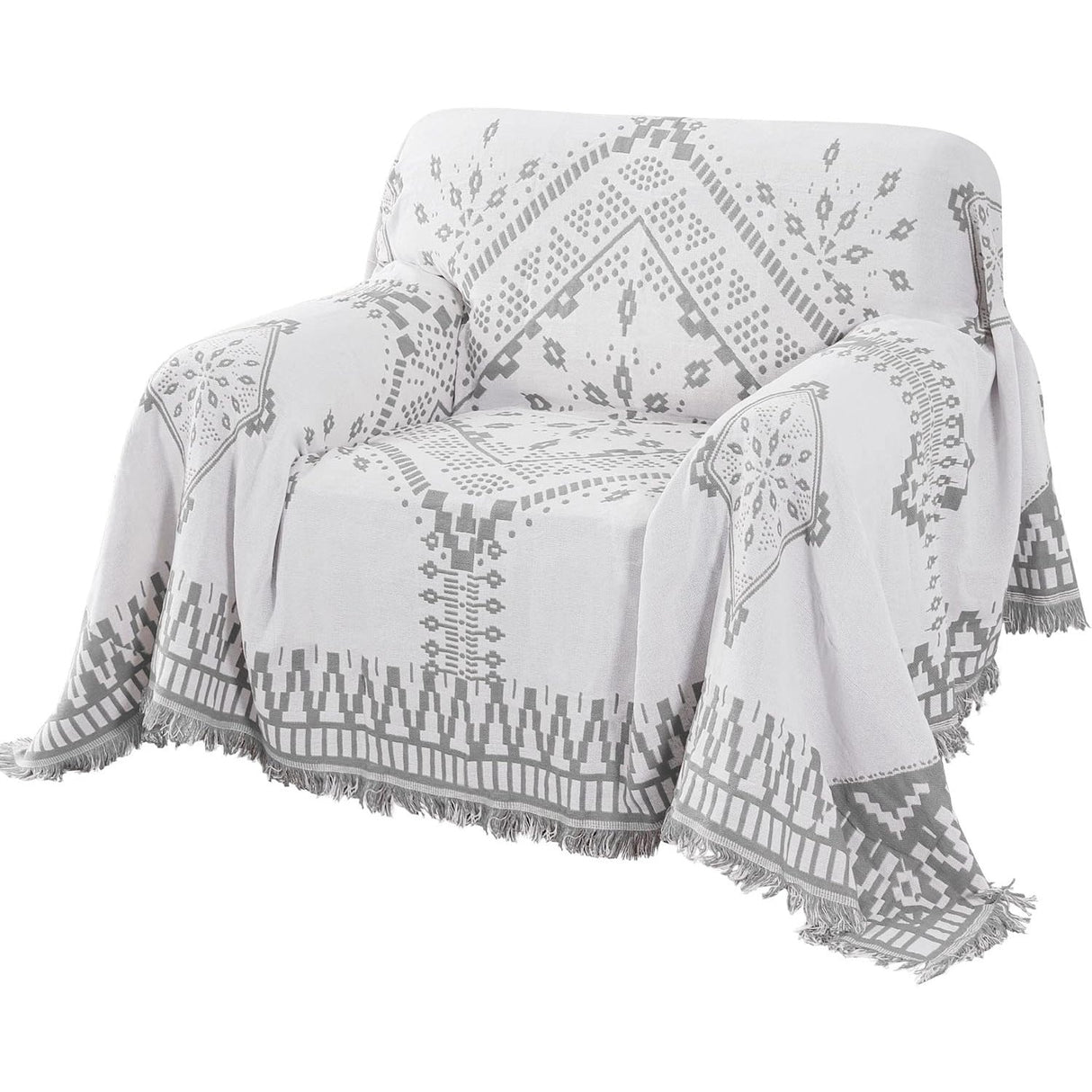 H.Versailtex Cotton Sofa Covers Couch Cover