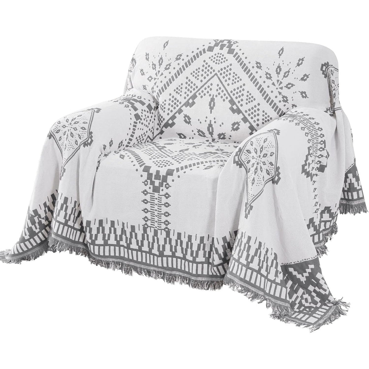 H.Versailtex Cotton Sofa Covers Couch Cover