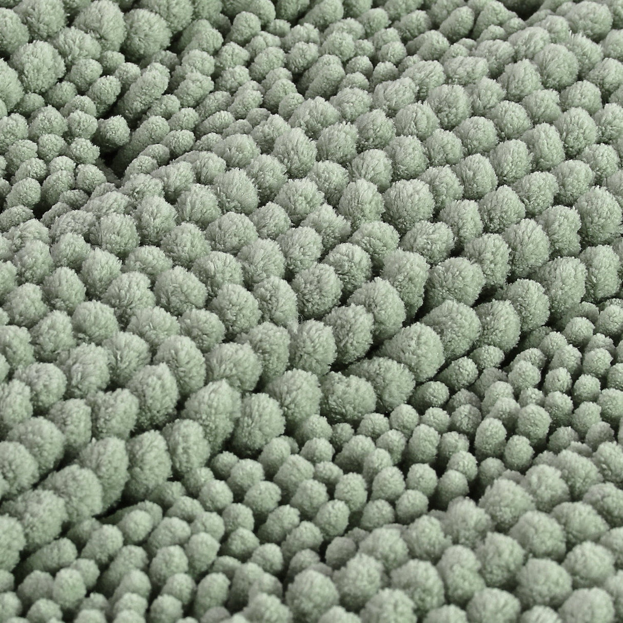 H.Versailtex 1 Piece Extra Thick Chenille Striped Pattern Shaggy Bath Rugs