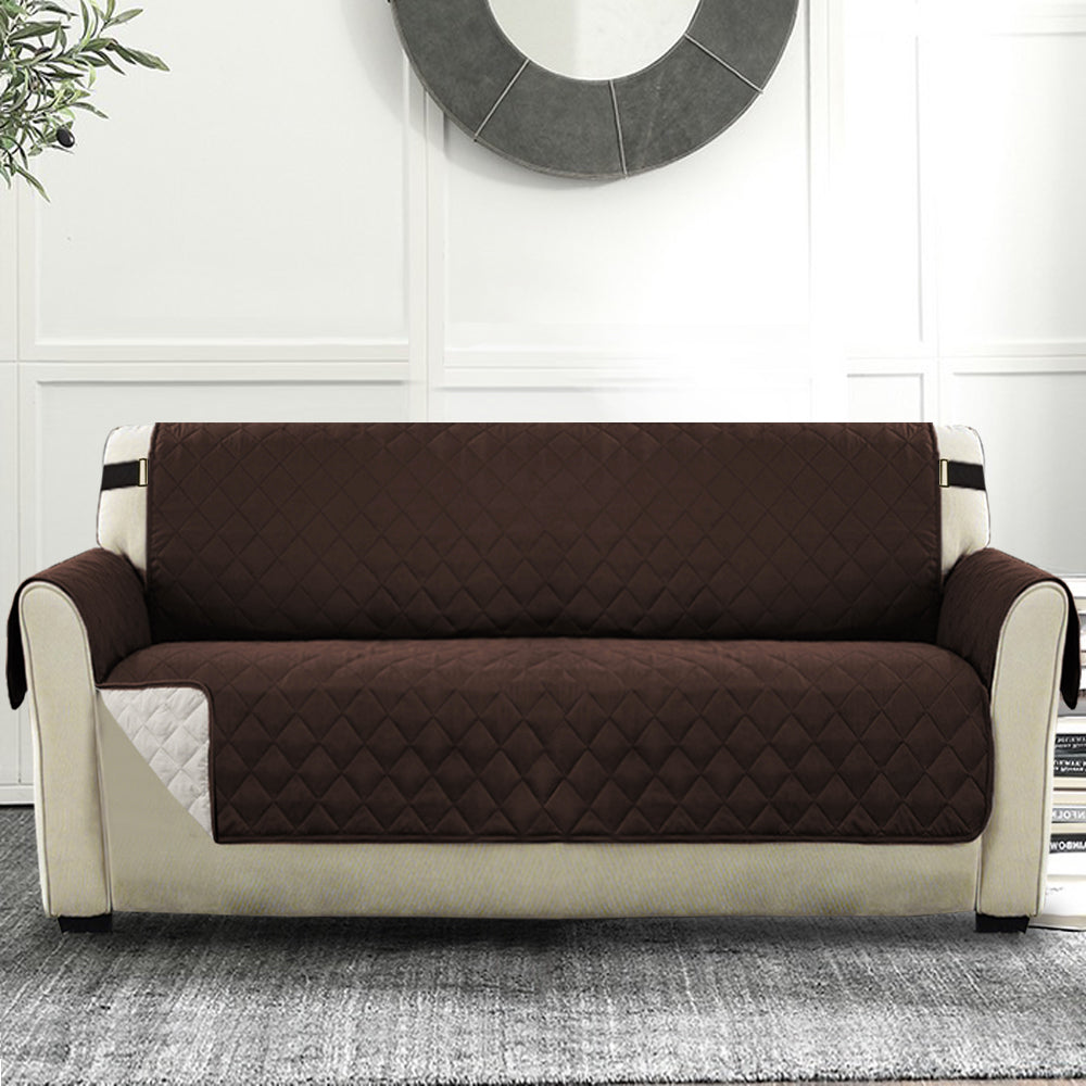 1-Piece Water Resistant Extra Large Sofa 3-Seater Slipcover