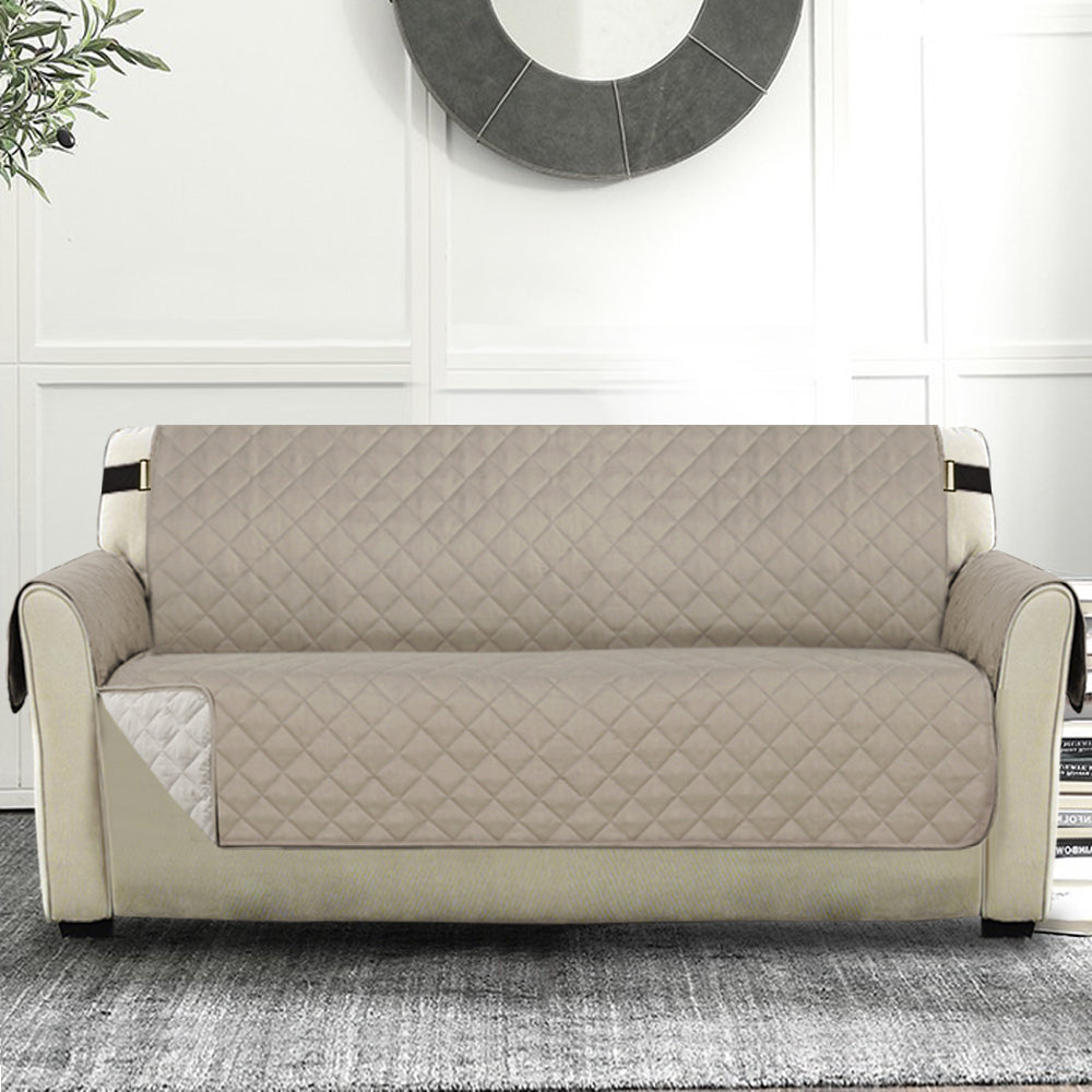 1-Piece Water Resistant Sofa 3-Seater Slipcover