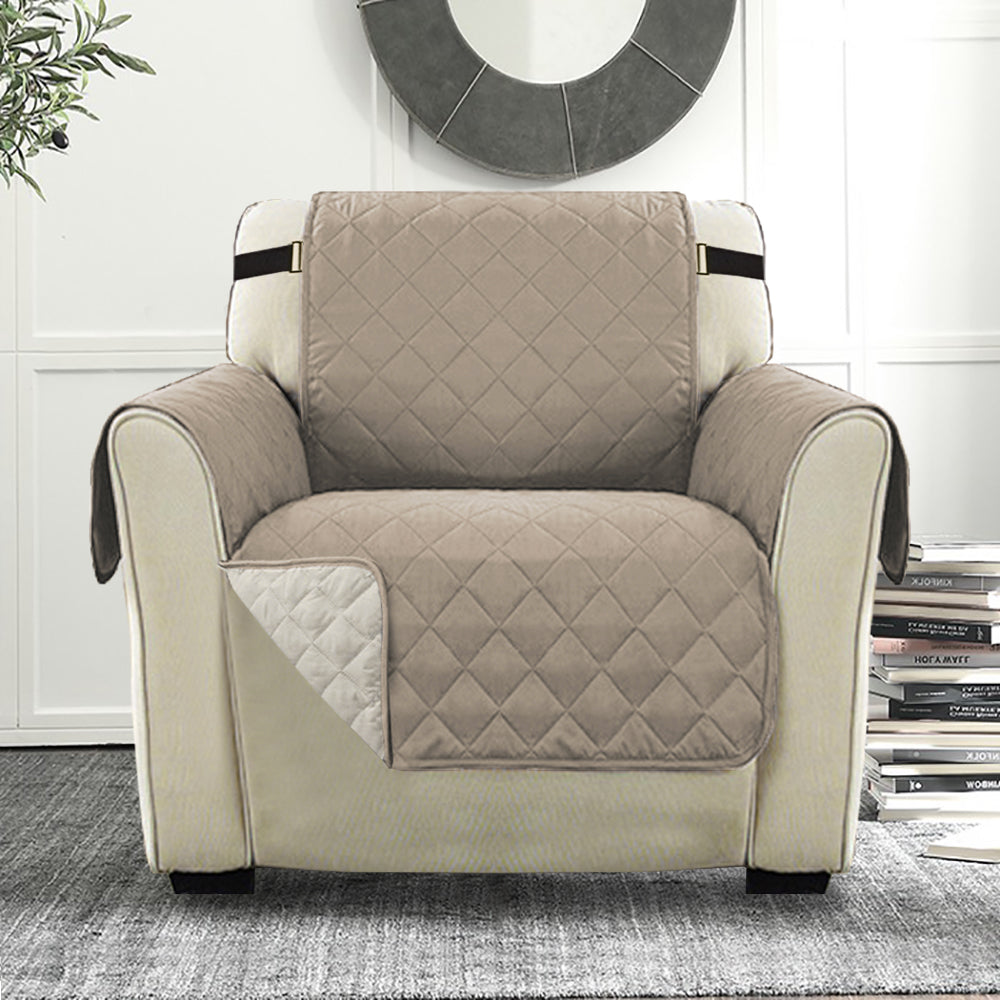 1-Piece Water Resistant Chair 1-Seater Slipcover