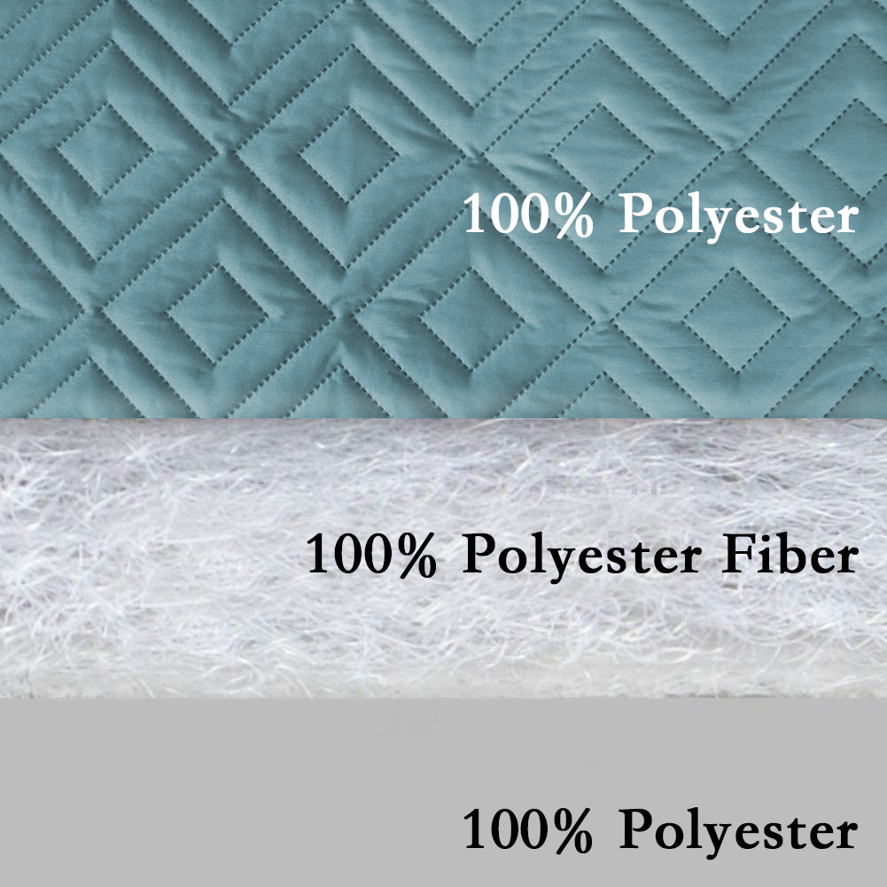 New Diamond 1-Piece Reversible Quilted XL Sofa Pet Cover Protector, 86''H X 132''W