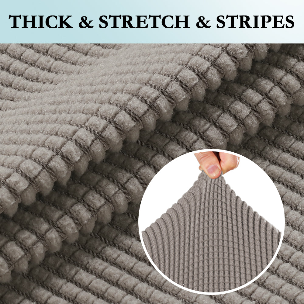 2-Piece Jacquard 3-Seater Sofa Slipcover