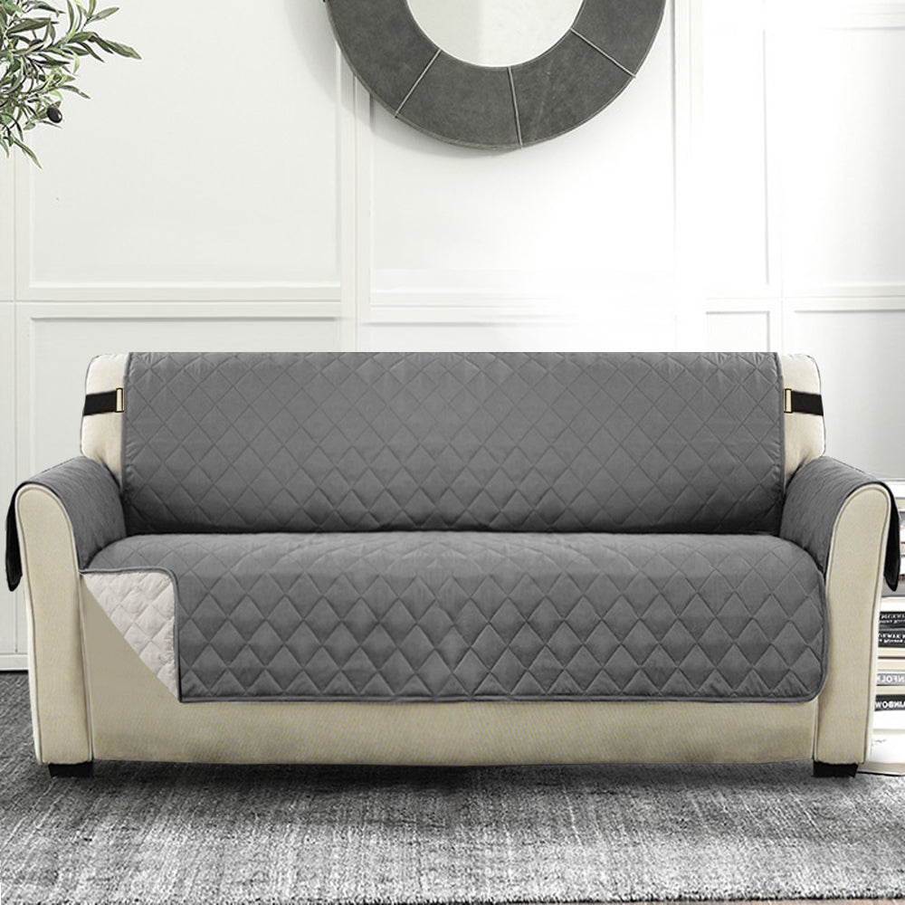 1-Piece Water Resistant Extra Large Sofa 3-Seater Slipcover
