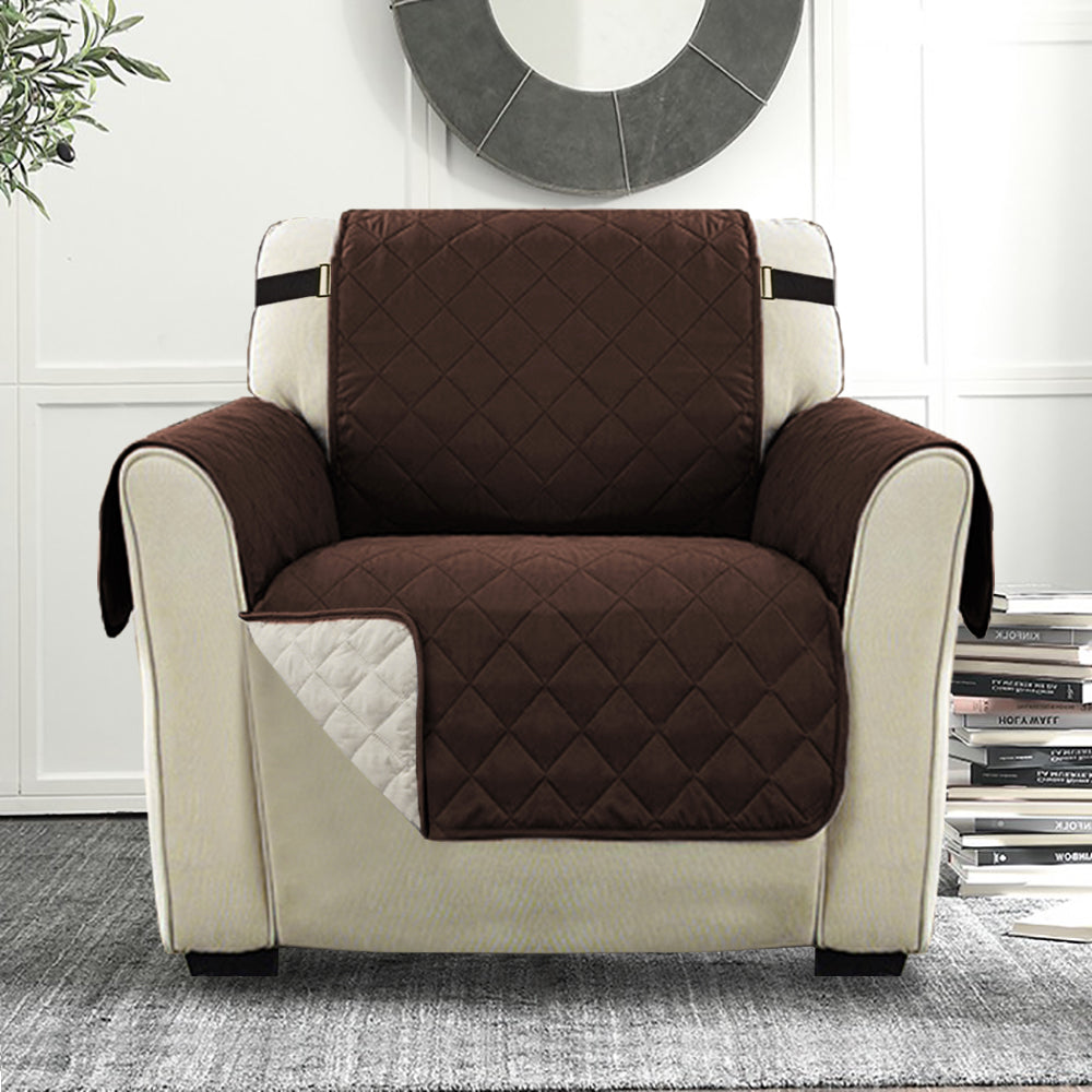 1-Piece Water Resistant Chair 1-Seater Slipcover