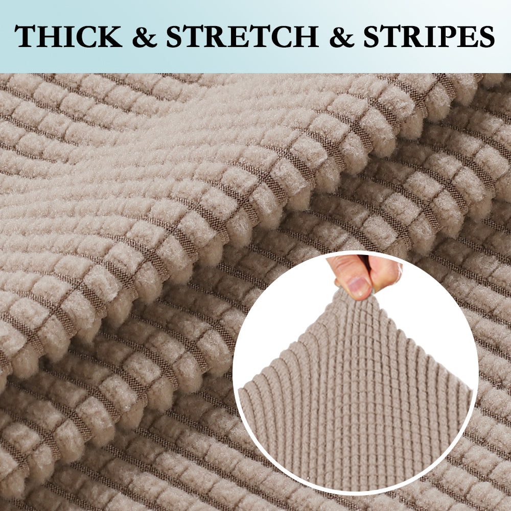 1-Piece Jacquard box Chair Slipcover