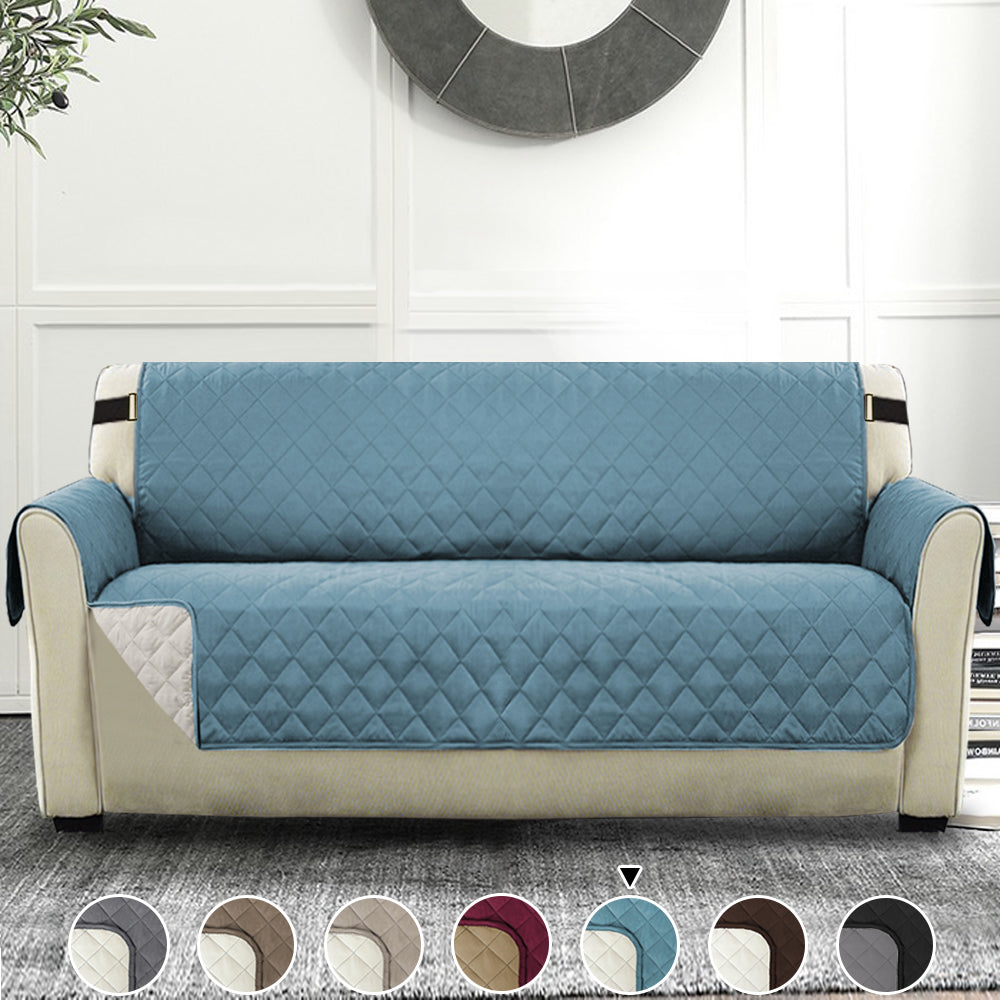 1-Piece Water Resistant Extra Large Sofa 3-Seater Slipcover